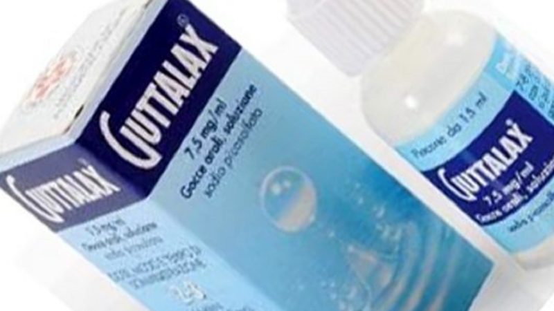 Ritirati dalle farmacie 11 lotti di lassativo Guttalax