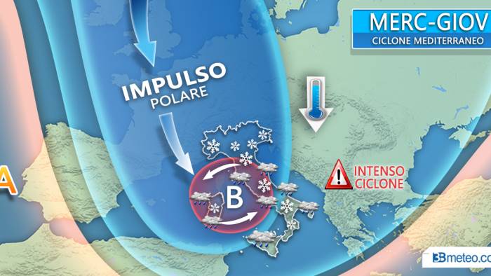 Irruzione polare: perturbazione in arrivo