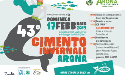 Tutto pronto per il 43° Cimento invernale: tuffo domenica ad Arona