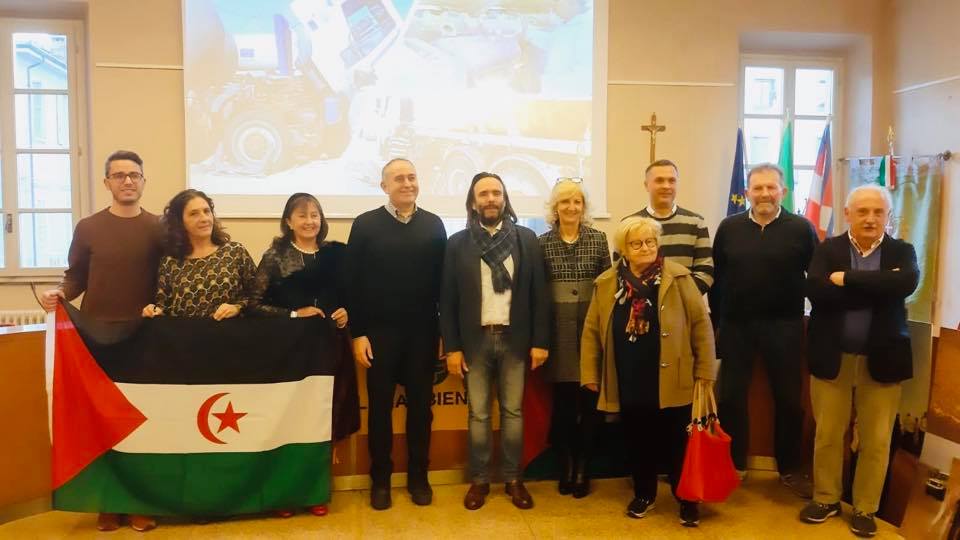 Arona capofila di 10 comuni a favore del popolo Saharawi