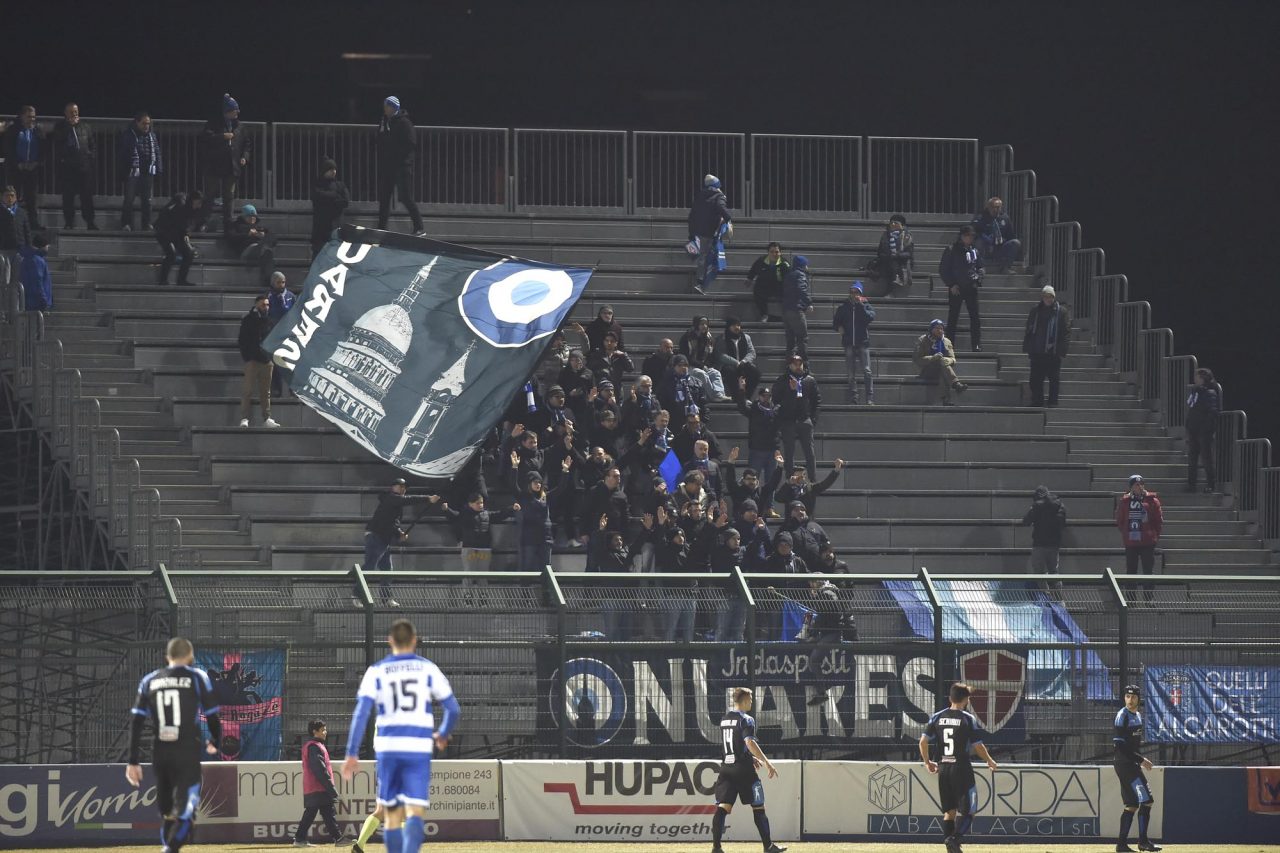 Il Novara calcio crolla a Busto Arsizio
