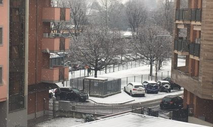 Nevicata in città, ma senza grossi disagi