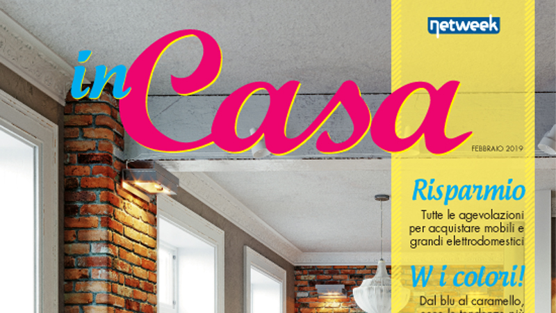 Torna la rivista inCasa in regalo con i nostri settimanali