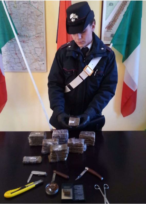 Nuova operazione dei Carabinieri a contrasto dello spaccio di stupefacenti: in carcere un 40enne di Oleggio  