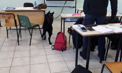 A quattordici anni a scuola con hashish e marijuana nello zaino