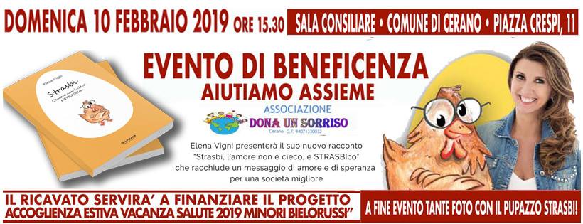 Dona un sorriso: il 10 la raccolta fondi per l’associazione di Cerano