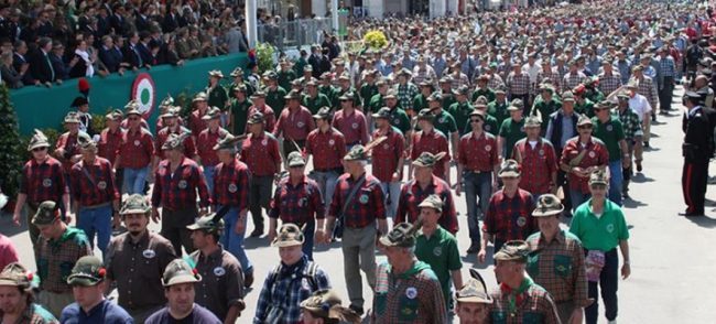 Ivrea ospiterà nel 2021 il raduno del Primo Raggruppamento Alpini