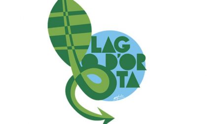 Il logo nuovo del Contratto di Lago è disegnato da Ugo Nespolo