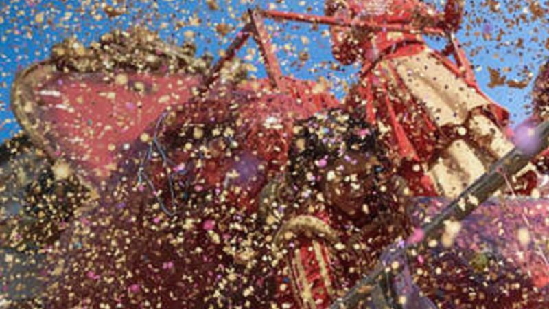 Troppi coriandoli: carro a rischio denuncia a Trecate