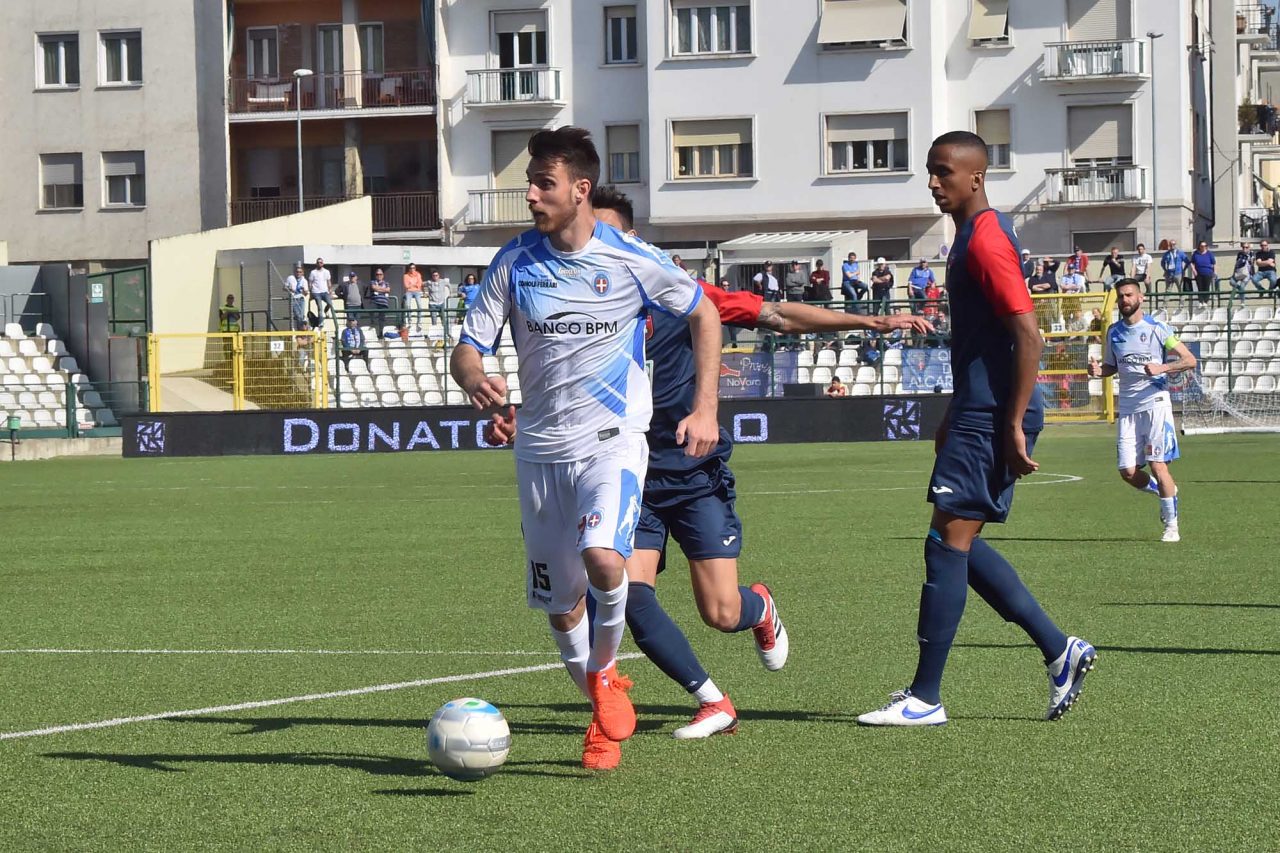 Per il Novara calcio soltanto un pareggio a reti bianche contro il Gozzano