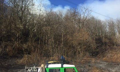 Nuovo incendio nel Cusio: in fiamme i boschi di Gozzano