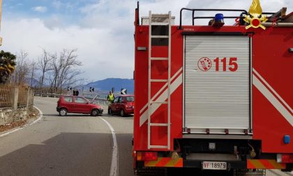 Incidente frontale a Lesa: donna in codice rosso