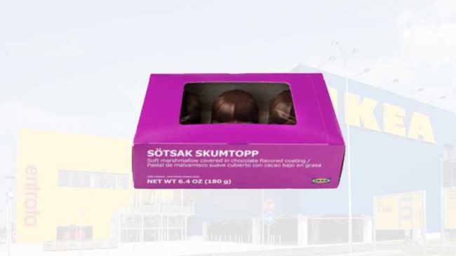 Ikea richiama i pasticcini Sötsak Skumtopp