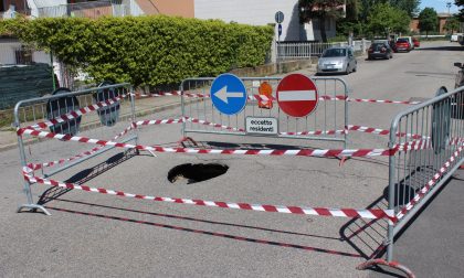 Cedimenti stradali in città