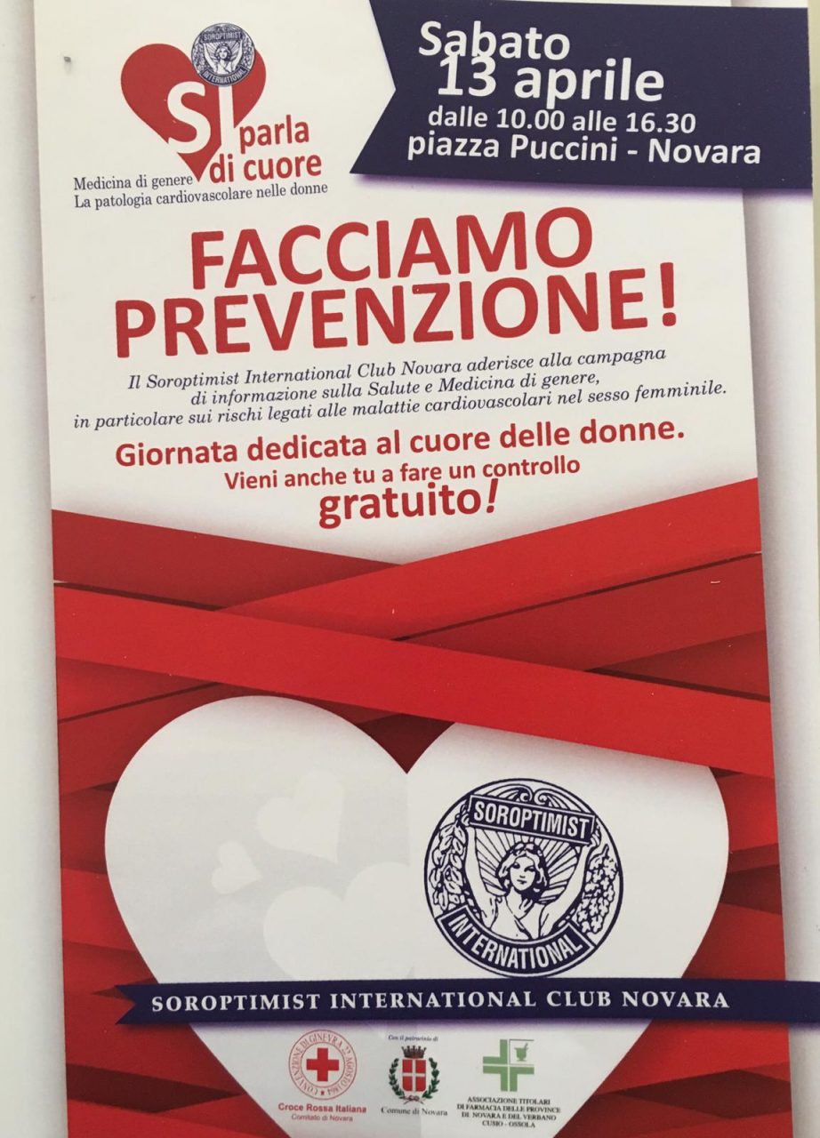 Una giornata dedicata “al cuore delle donne” con il Soroptimist