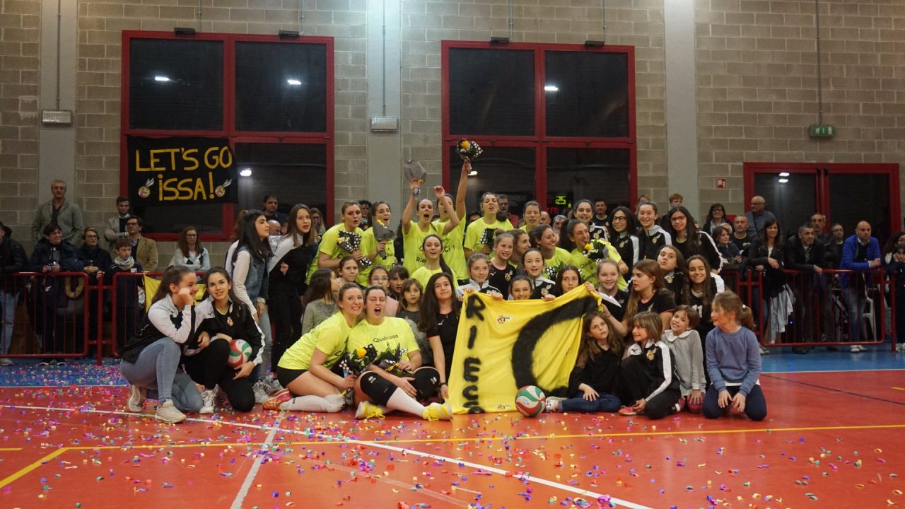 Pgs Issa Novara volley: vittoria e promozione con tre giornate di anticipo