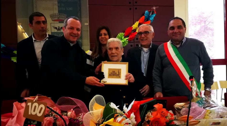 Castelletto in festa per i 100 anni di Dolores Angelelli
