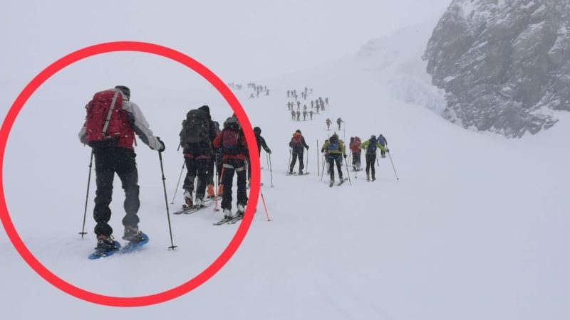 Massimo Peressini disperso: ecco l’ultima foto scattata prima di scomparire sul Monte Rosa