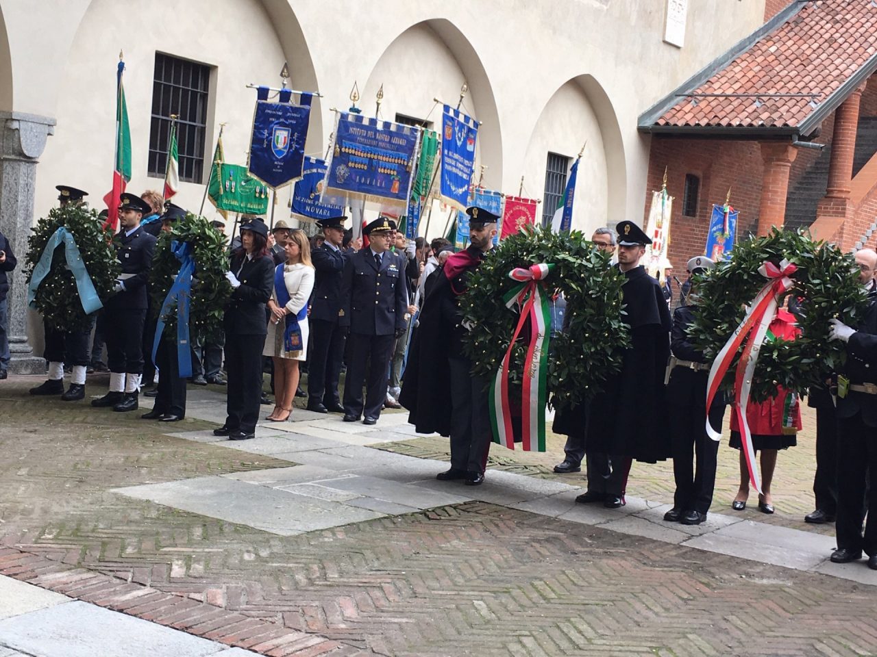 25 Aprile, la cerimonia a Novara