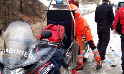 Infarto in montagna: ricoverato con l'elisoccorso