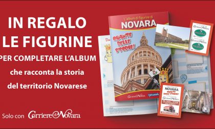 L'album di figurine storiche di Novara: è partita la raccolta