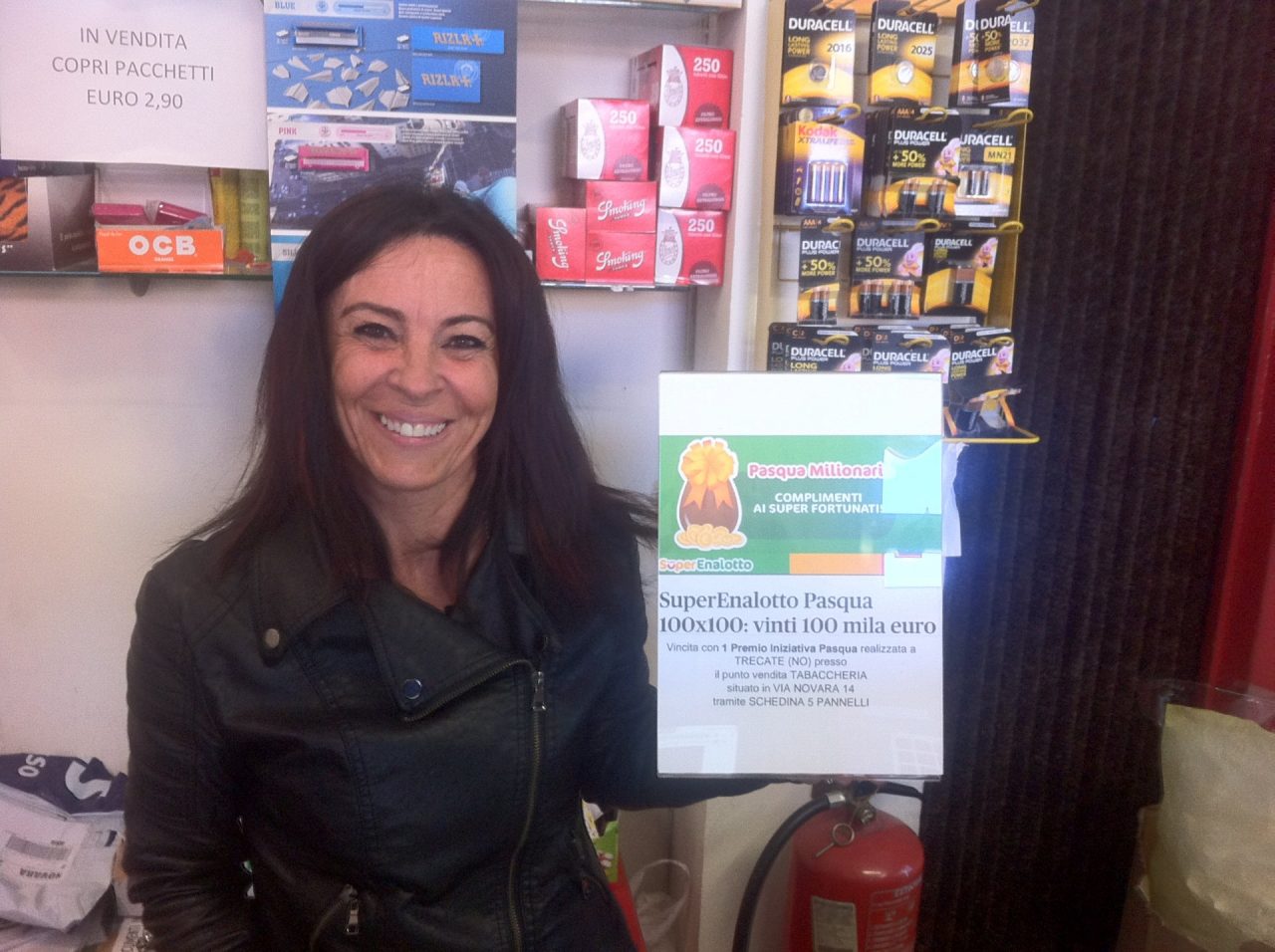 La Dea bendata si è fermata a Trecate