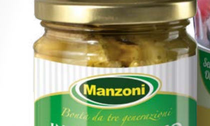 Frammenti di vetro nei vasetti