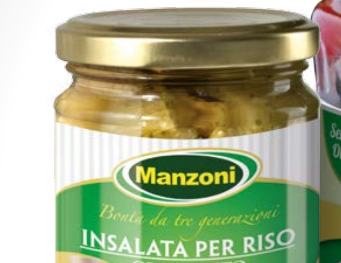 Frammenti di vetro nei vasetti