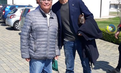 Pippo Inzaghi in visita a Novarello