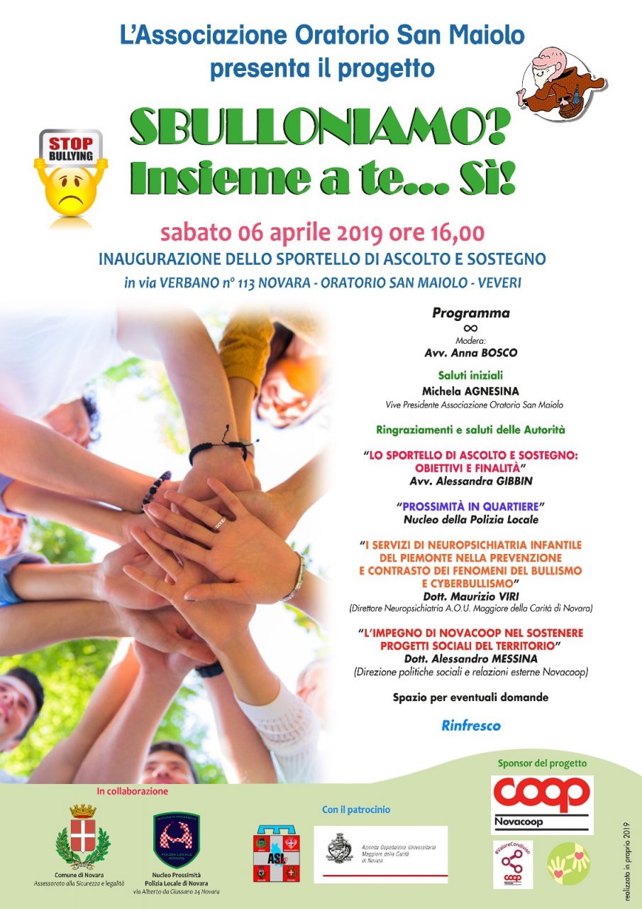 Bullismo: inaugura uno sportello per ascoltare