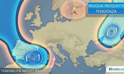 Torna l’alta pressione: clima più stabile e caldo. Ma tempo a Pasqua ancora incerto