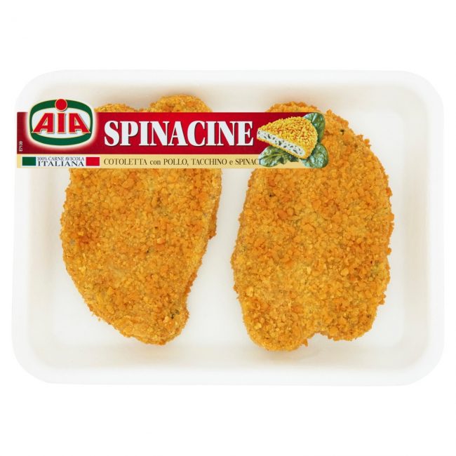 Frammenti di plastica nelle “Spinacine”: lotto ritirato