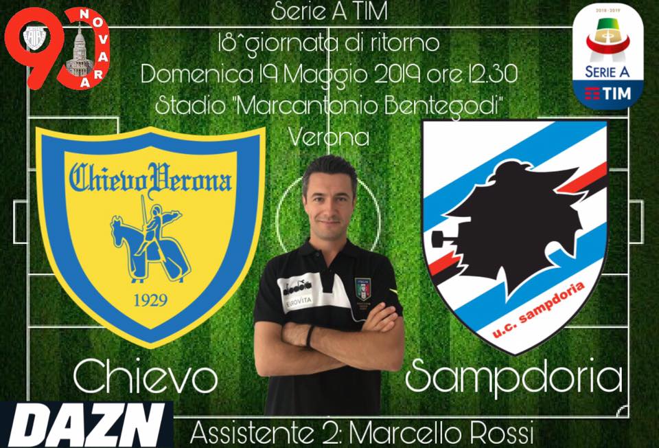 Un arbitro novarese debutta in serie A