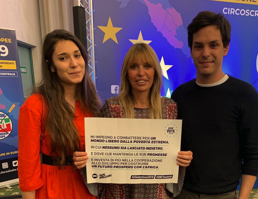 Giovani Ambasciatori ONE: da Novara l’appello ai politici europei