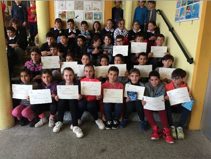 Successo ai Giochi matematici per la quinta di Comignago