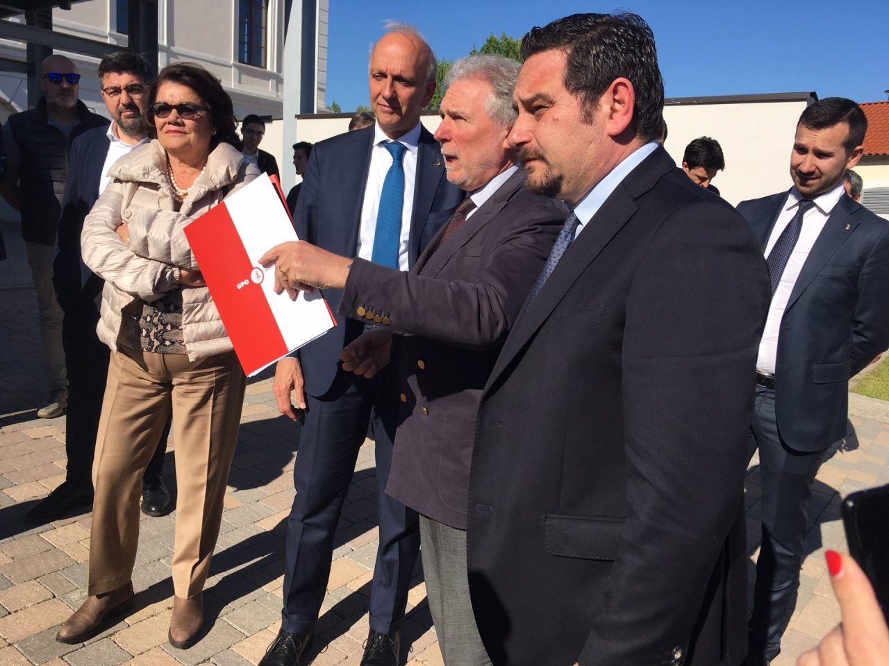 Passerella novarese per il ministro Bussetti