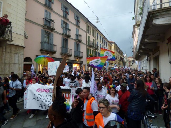 Vercelli Pride 2019: musica e colori LE FOTO