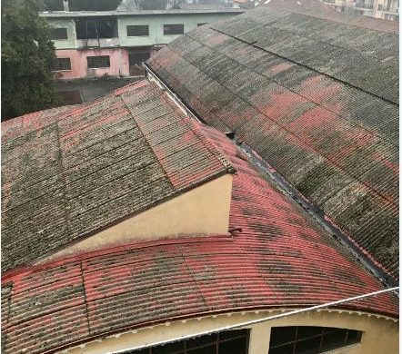 Ex Facis di Arona: incapsulamento amianto non regolare