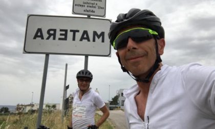 In bici fino a Matera per Lilt: missione compiuta!