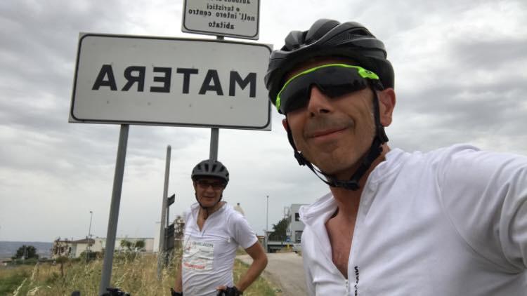 In bici fino a Matera per Lilt: missione compiuta!