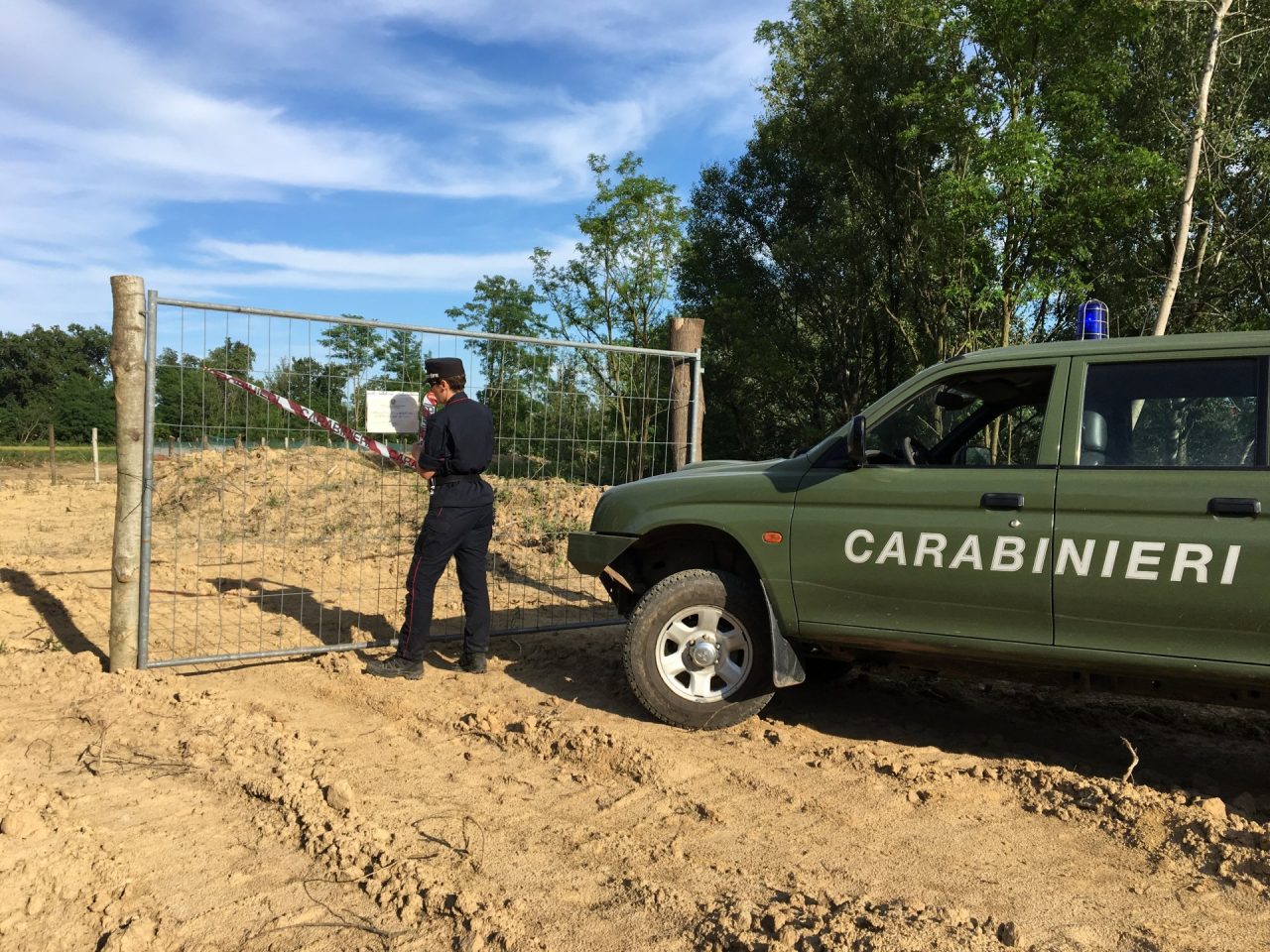 Sequestrata discarica abusiva nel Novarese
