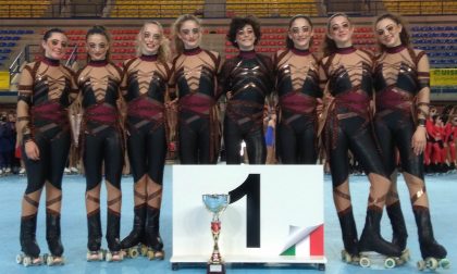 San Giacomo trionfa a Mantonva con la squadra di pattinaggio
