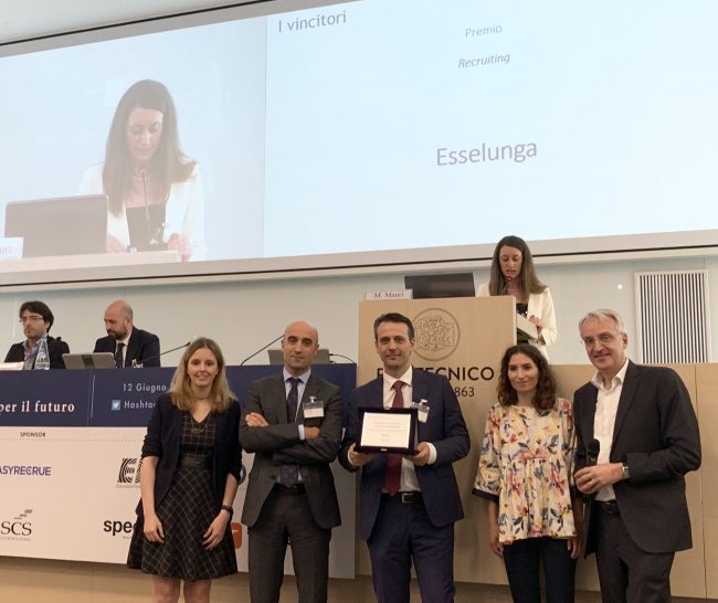 A Esselunga il premio innovazione risorse umane del Politecnico di Milano