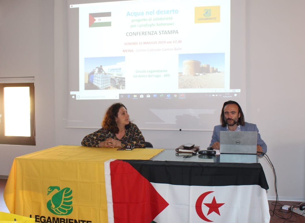 Acqua nel deserto: prosegue il progetto a favore dei Saharawi