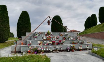 Ossario Piramide Borgomanero: terminati i lavori al cimitero