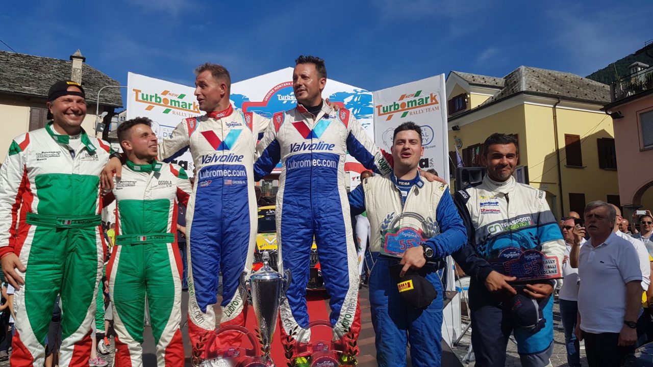 Poker Caffoni al 55° Rally delle Valli Ossolane