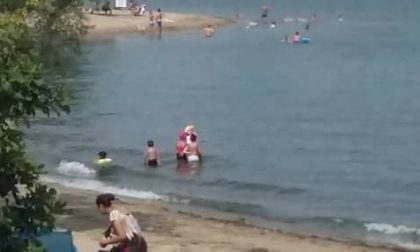 Punta Vevera pattugliata da Sogit e Aib: ma i tuffi non smettono