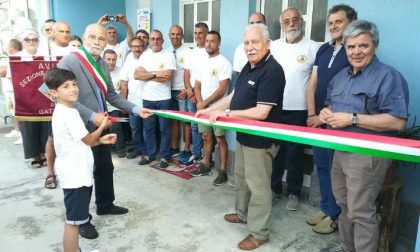 Taglio del nastro alla sede Avis di Gattico