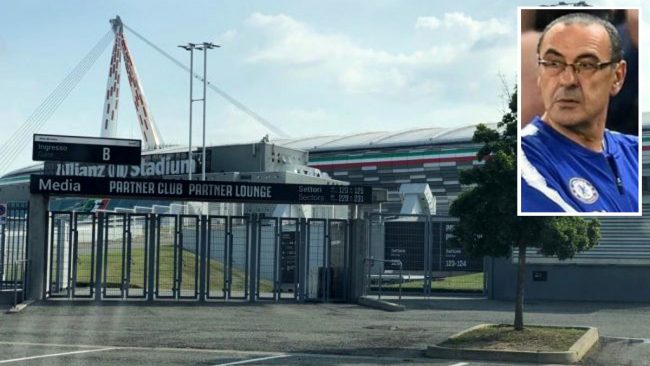 Sarri Juventus il giorno della presentazione LA DIRETTA