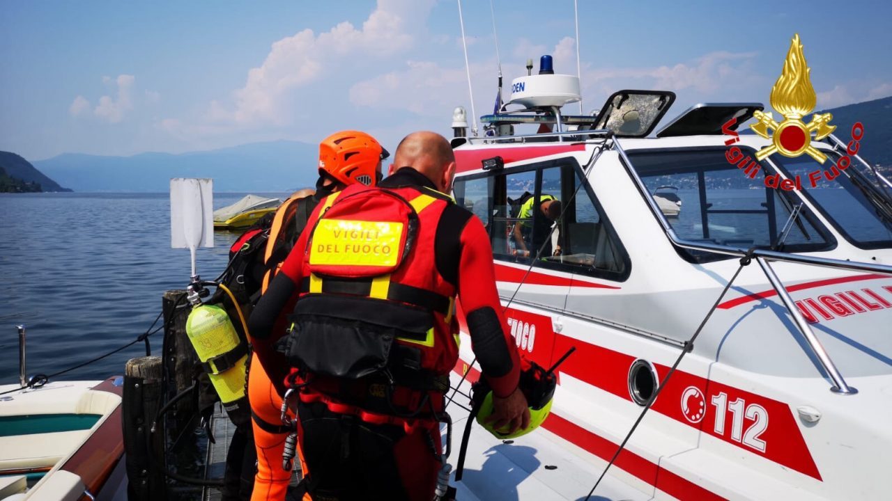 Si tuffa nel Lago Maggiore e scompare, trovato senza vita VIDEO e FOTO